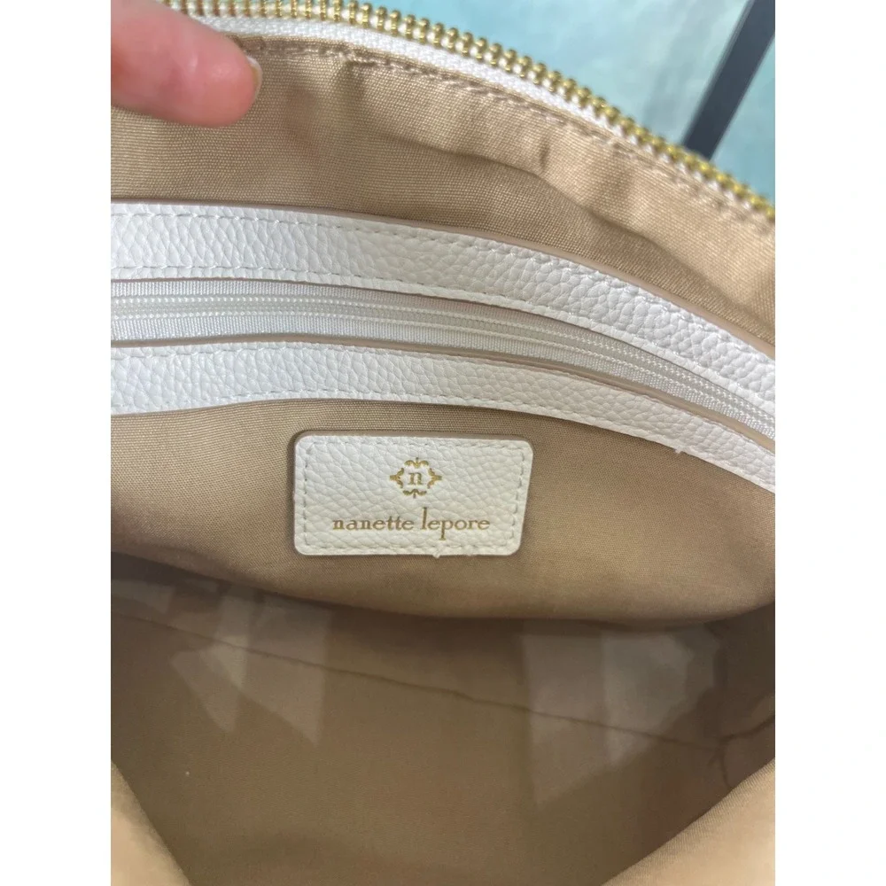 Nanette Lepore Purple Blue Plaid Dome Crossbody‎ Bag Gold Chain Strap Pastel